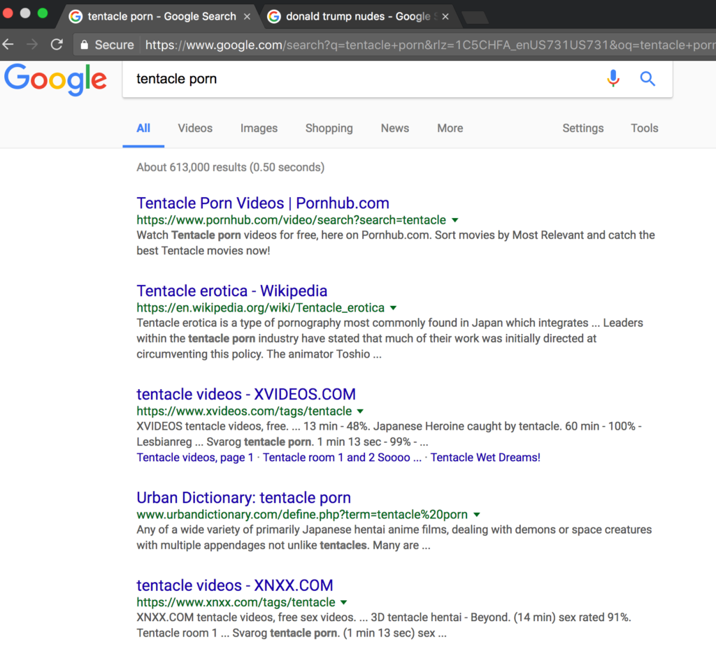 Www Google Comxxx Search - tentacle porn - The Dick Show